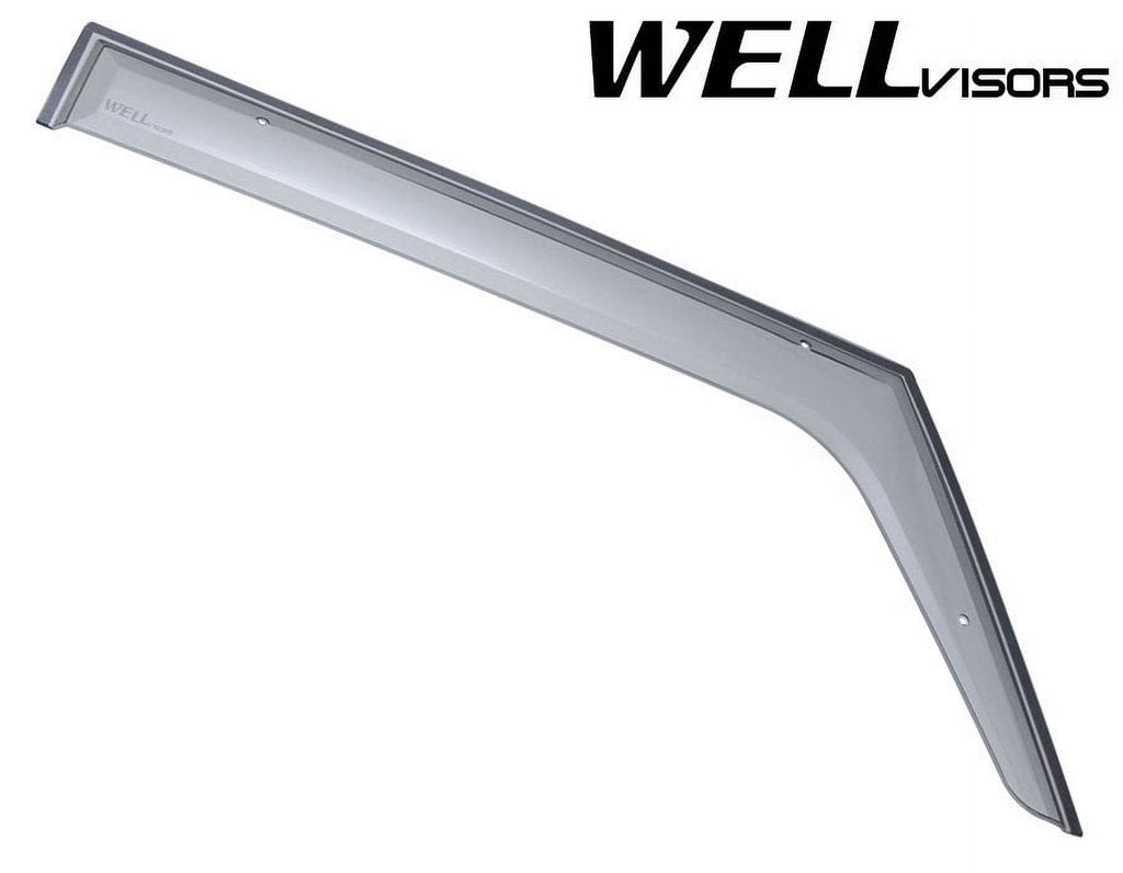 Side Window Visors Rain Guards for Jeep Wrangler JK 2 Door C693