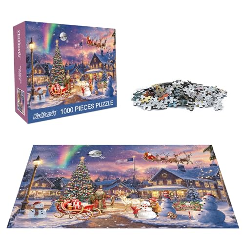 1000 Pieces Christmas House Jigsaw Puzzle R419325