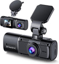 3 Channel Dash Cam Front and Rear 1080P Inside Car Camera IR Night Vision Triple Dash Camera G9430