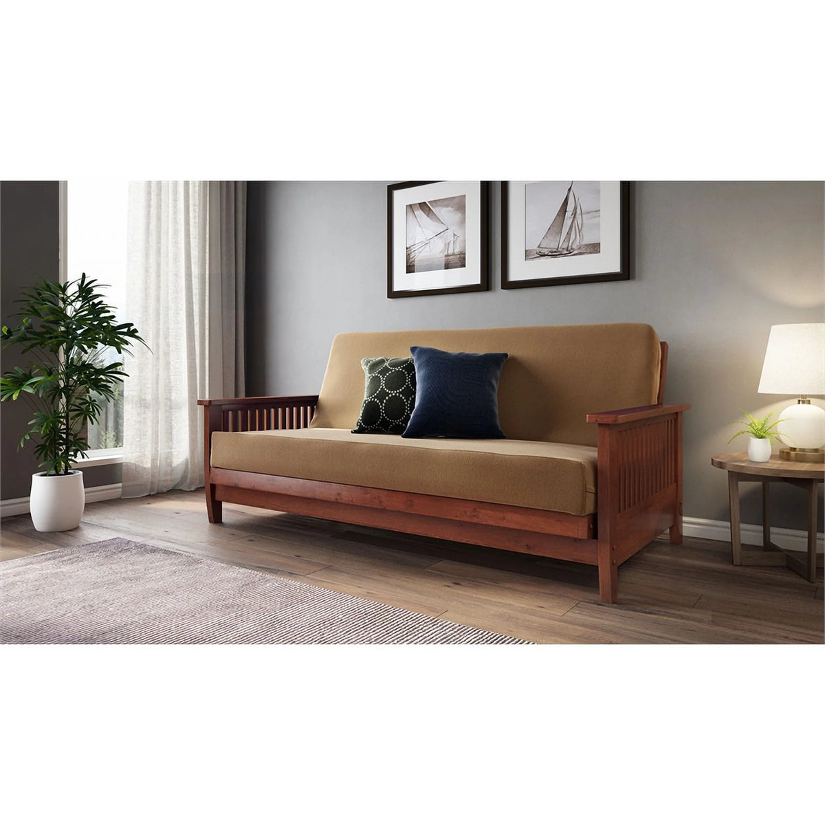 Wood Futon Frame E931