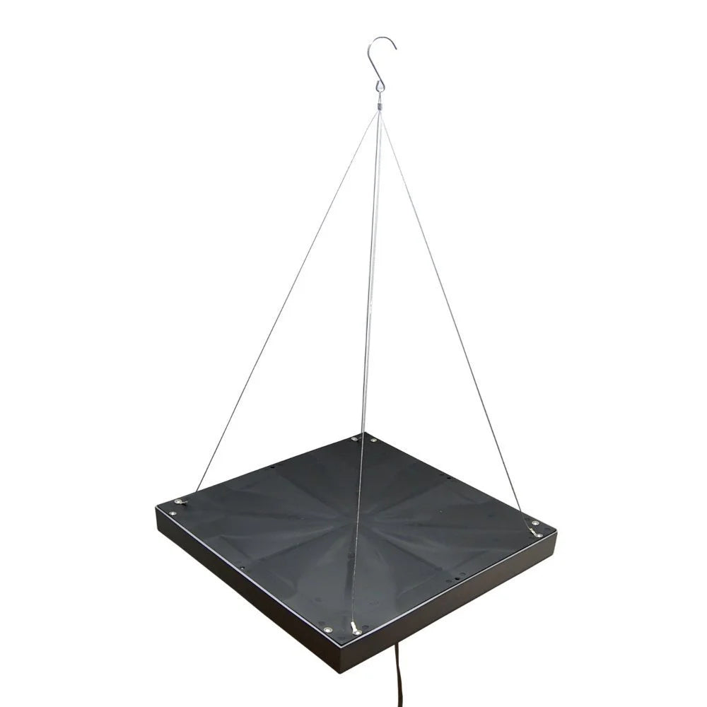 Square 12" LED Grow Light System 225 Blue LED 14W with Hanging Kit O7728