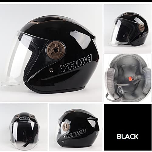 3/4 Open Face Helmet with Clear Visor Z8205