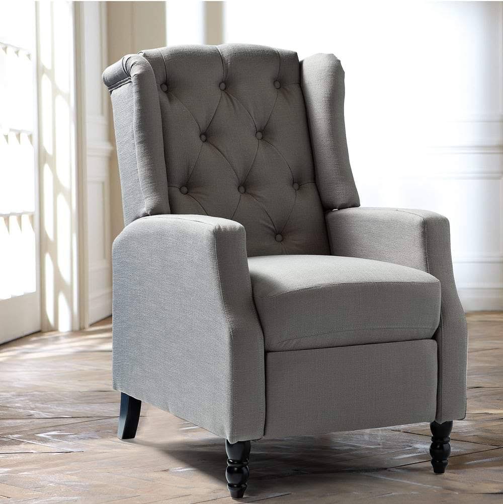 Linen Manual Recliner J264