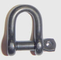 Black D Shackle with Captive Pin X220070