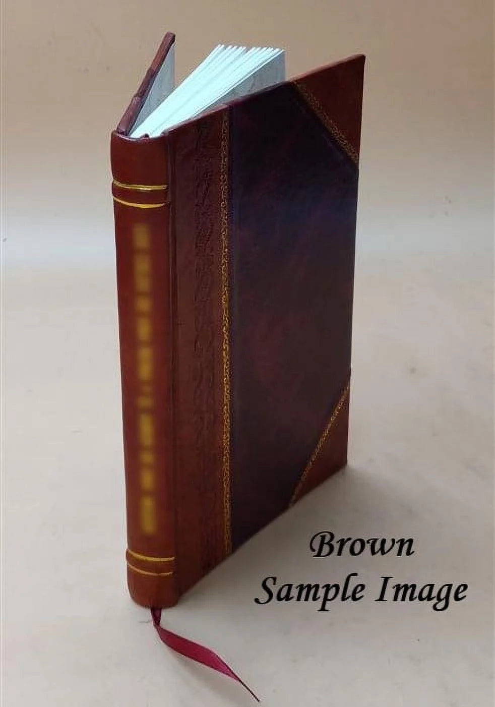 Historic Canadian Ground Leather Bound V6501