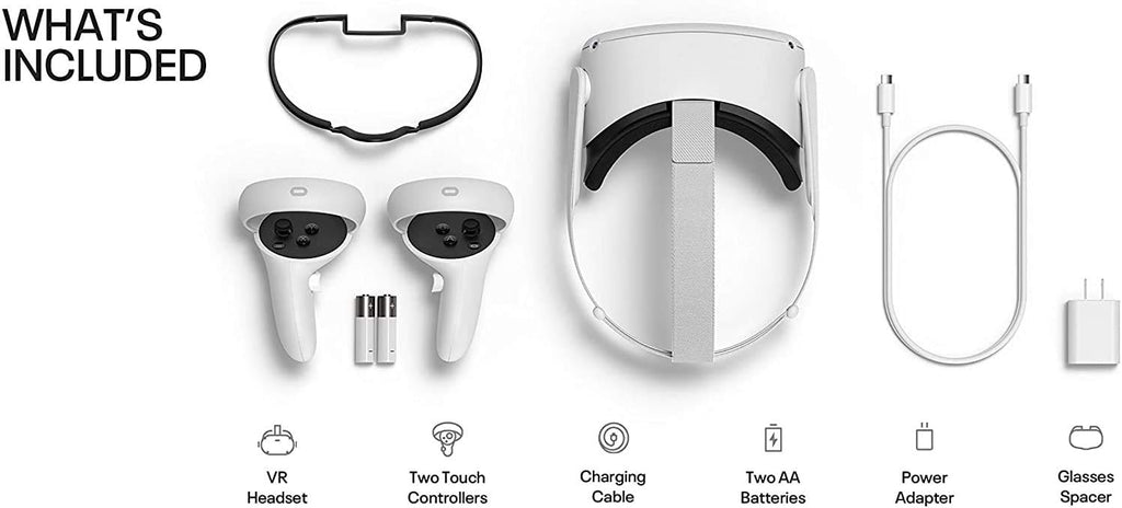 256GB White VR Headset Set E8087