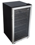 120 Can Stainless Steel Beverage Center M4220