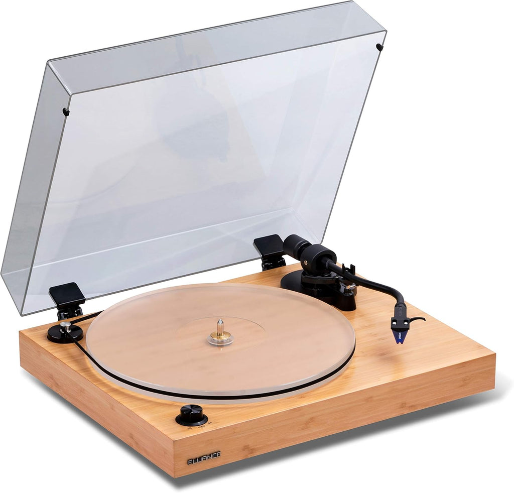 Bamboo Vinyl Turntable Record Player D27411