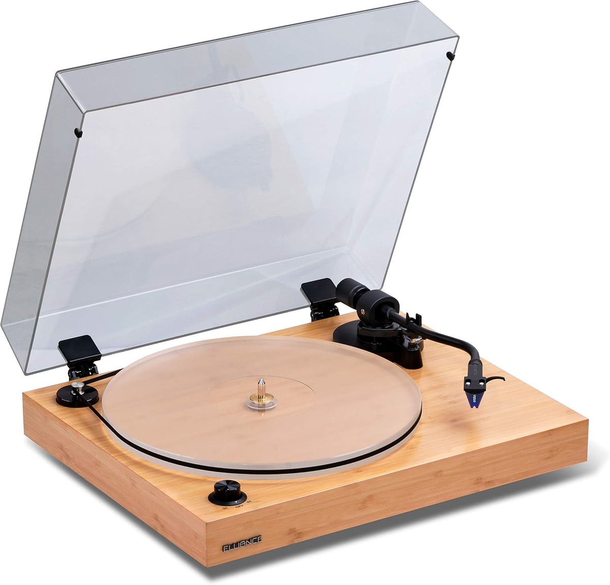 Bamboo Vinyl Turntable Record Player D27411