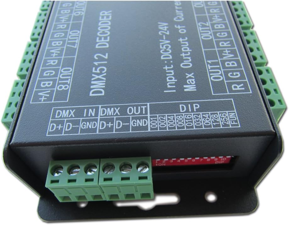 24 Channel RGB DMX512 Controller DC 5V-24V G384