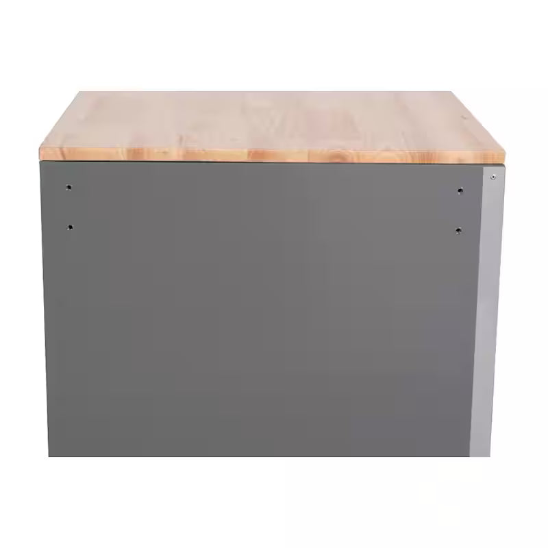 52 in. Gloss Gray Mobile Workbench Tool Chest D69333