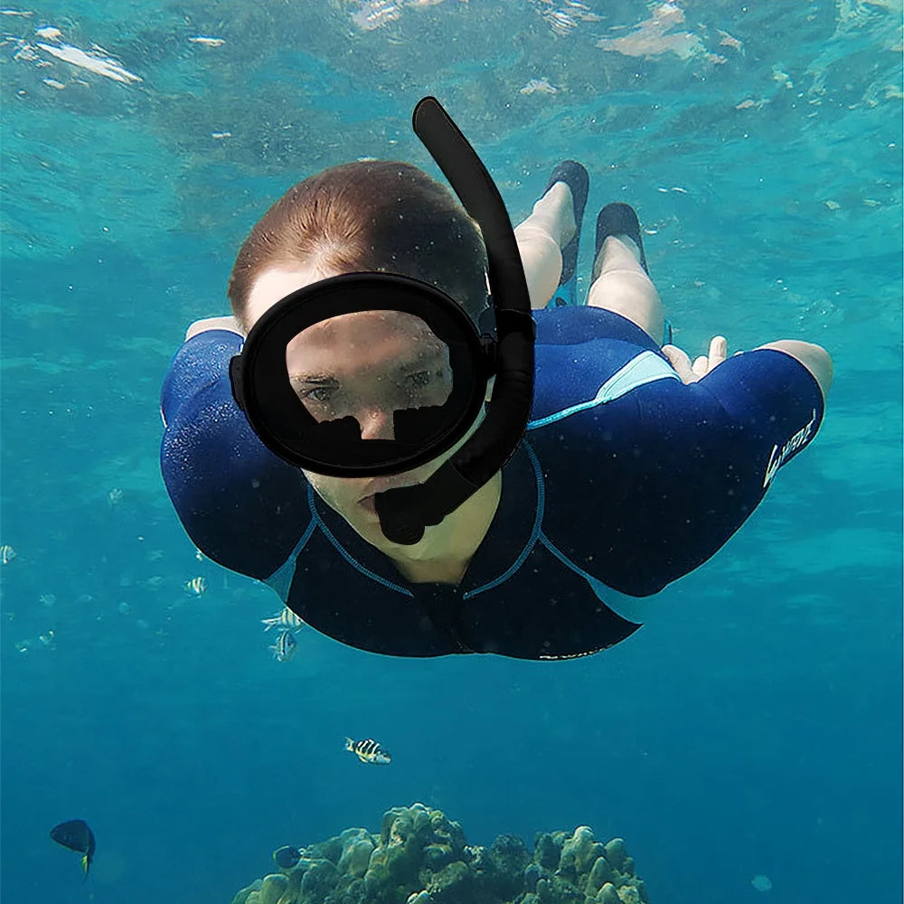 180° Panoramic Diving Goggles with Snorkel O996