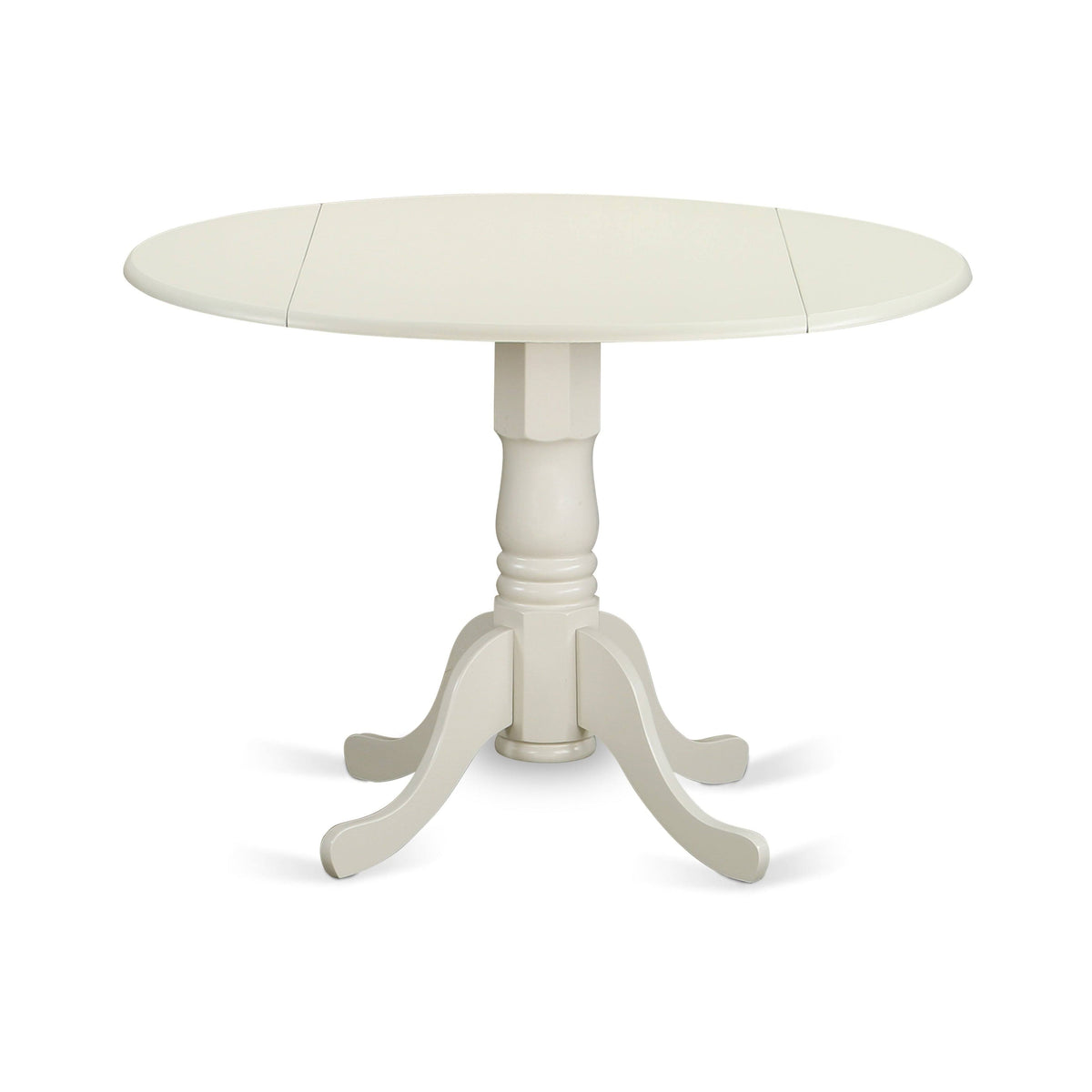 3PC Round Table with Two 9-Inch Drop Leaves and 2 Panel Back Chairs G302315