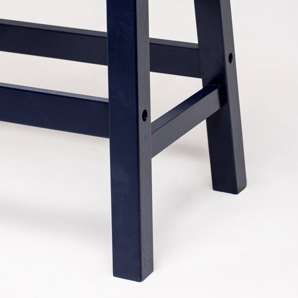 White Saddle Stool C391470