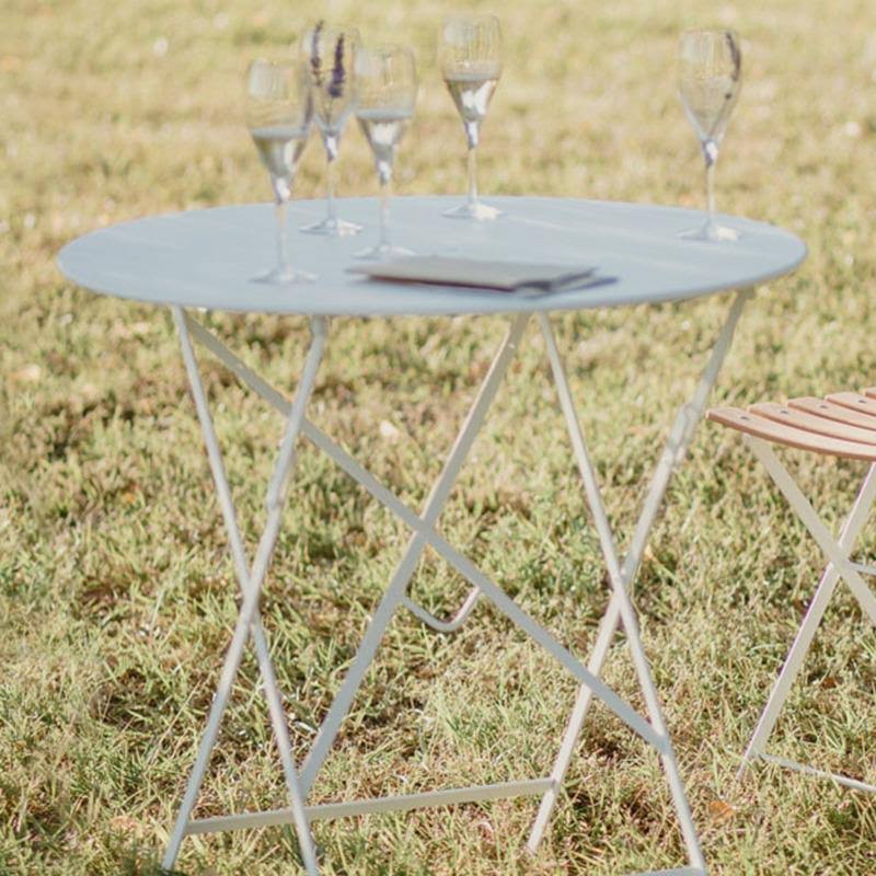 Pink Praline Round Bistro Table D457039