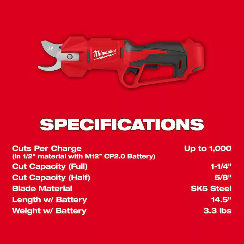 12V Lithium-Ion Brushless Cordless Pruning Saw G697