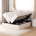 Full Size Lift-up Upholstery Platform Bed with Storage H9258