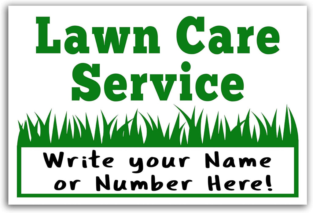 18x12 Single-Sided Screen Print UV-Ink Waterproof Yard Signs (25) V11277