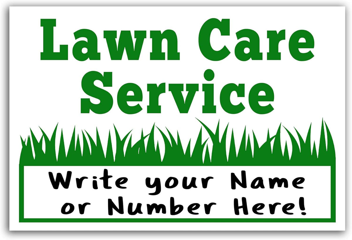 18x12 Single-Sided Screen Print UV-Ink Waterproof Yard Signs (25) V11277