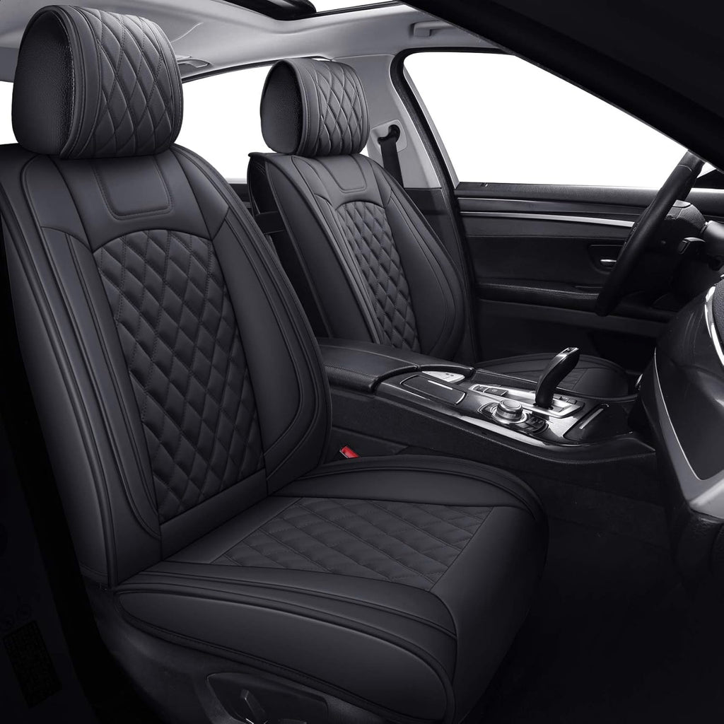Waterproof Faux Leather Full Set Car Seat Covers B90798