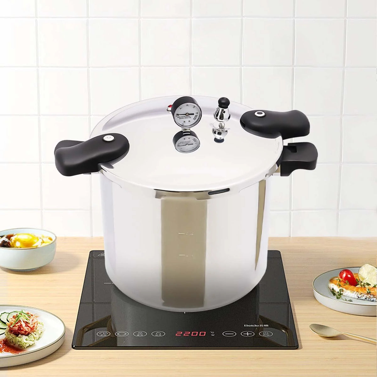 22L Thickened Explosion-proof Pressure Cooker Y6695