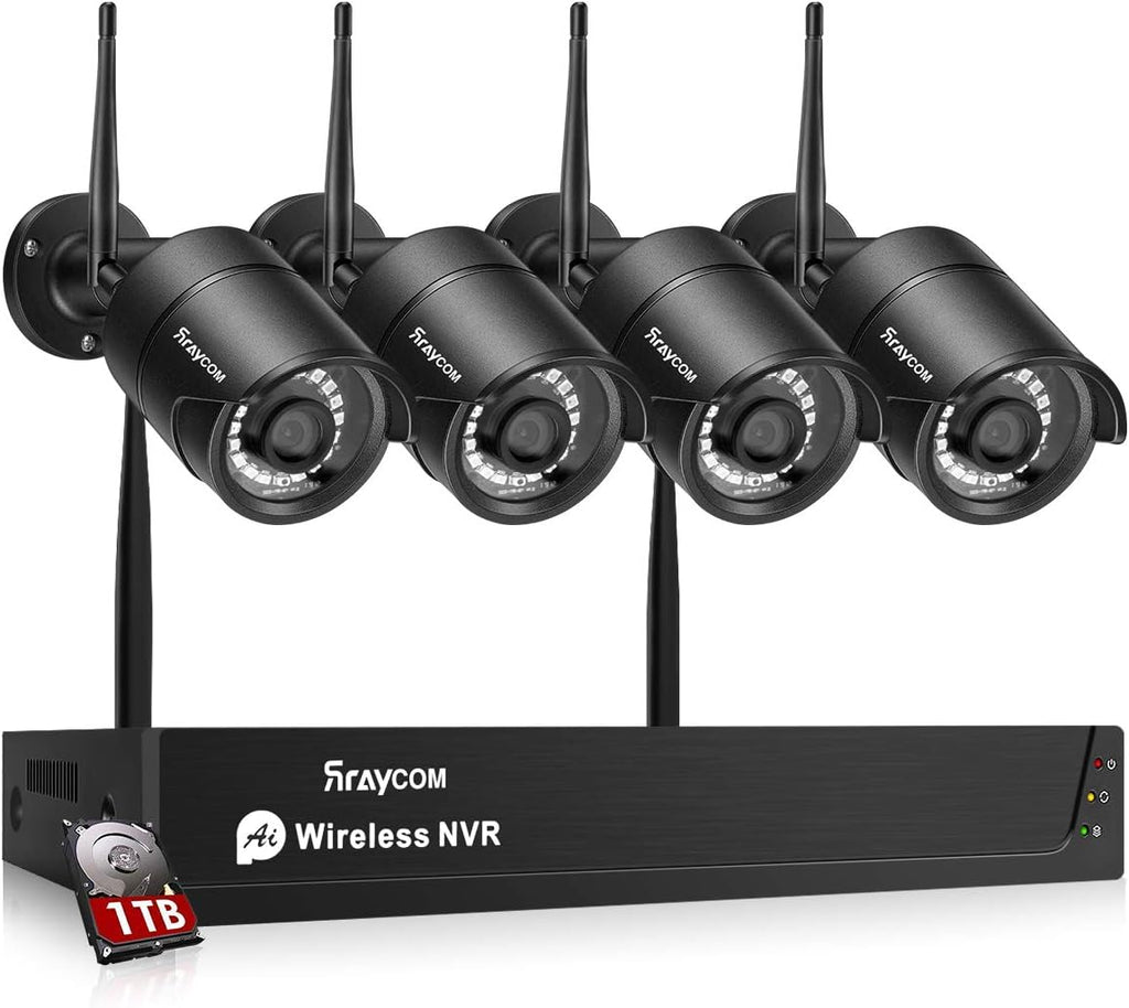 8CH 1080P Wireless Security Camera System with 1TB Hard Drive R262
