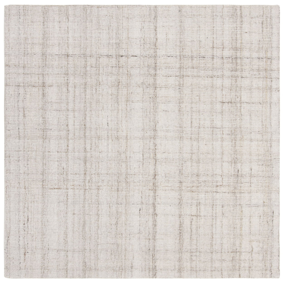 Ivory Beige Striped Area Rug 10' x 14' J122