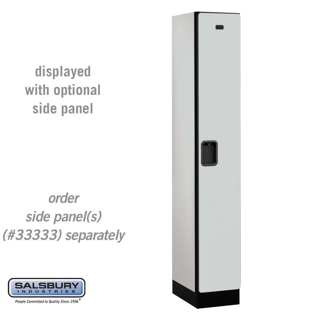 15x22 Wide Single Tier Wood Locker B1449