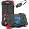 10,000mAh Solar Power Bank with Wireless Charging S221