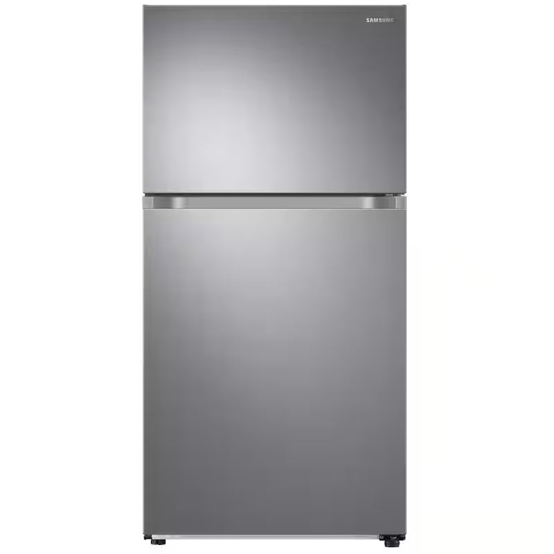 33 in. 21 cu. ft. Top Freezer Refrigerator with Ice Maker in Stainless Steel A320