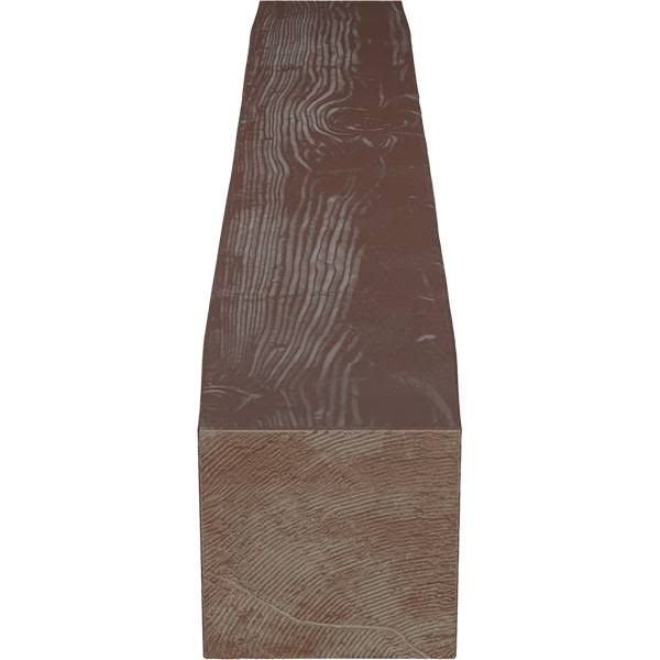 Sandblasted Faux Wood Fireplace Mantel E687992