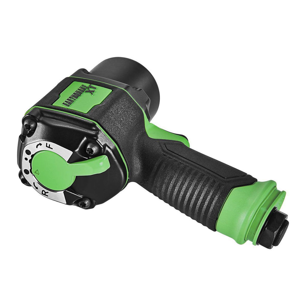 1/2 in. Supercompact Air Impact Wrench, Twin Hammer, 1000 ft-lbs, Green X3996