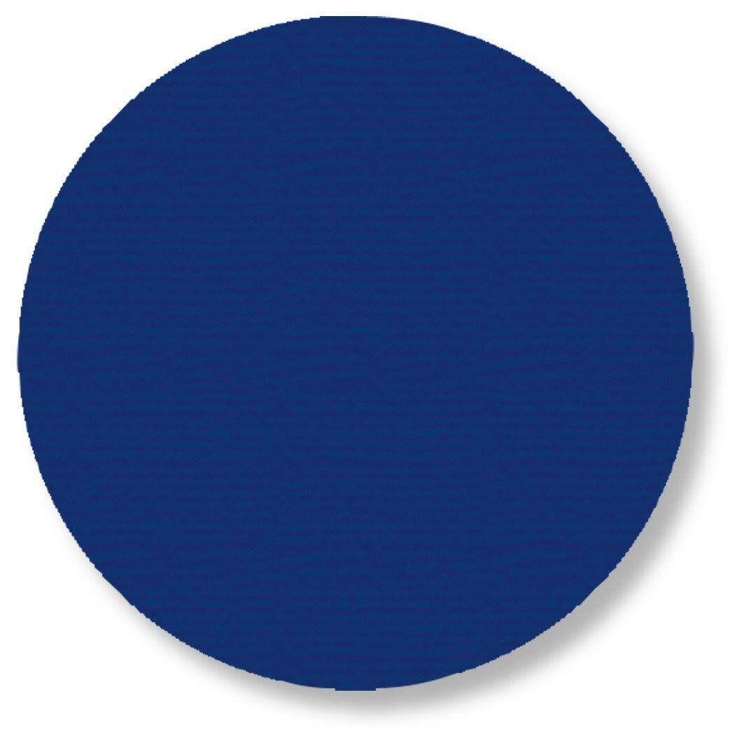 Blue Solid Dot Floor Marking Dot; Pack of 50 Y4648