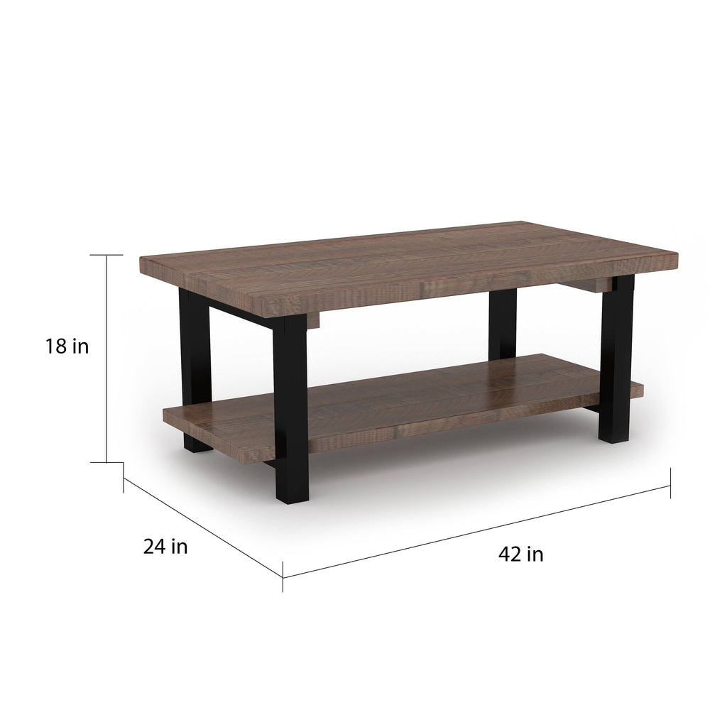 Metal and Reclaimed Wood Coffee Table V18572