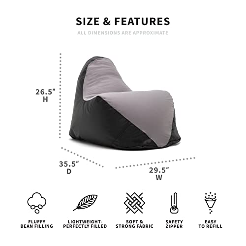 Tangerine Bean Bag Chair X93401