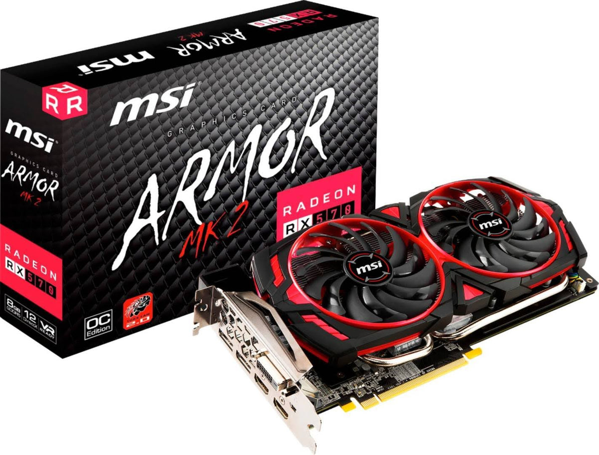 AMD Radeon RX 570 8G GDDR5 Graphics Card X9912