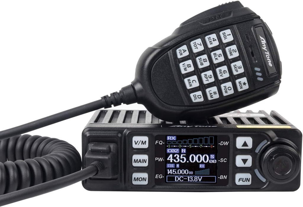 Mini Size Dual Band Transceiver Mobile Radio VHF/UHF Two Way Radio L211750