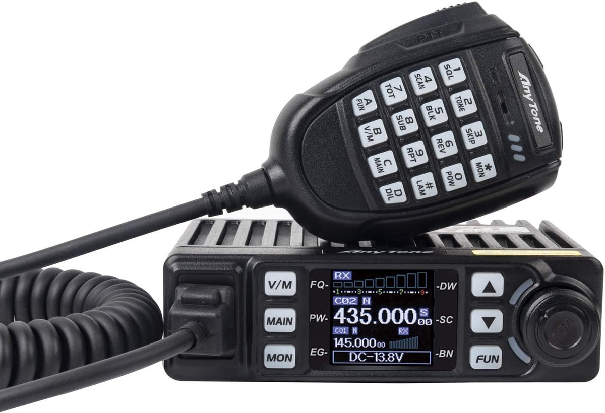 Mini Size Dual Band Transceiver Mobile Radio VHF/UHF Two Way Radio L211750