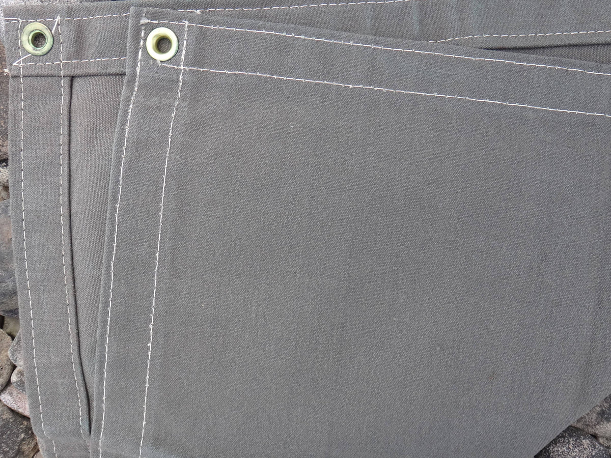 Olive Drab Canvas Tarp Water Resistant 15 oz. X881