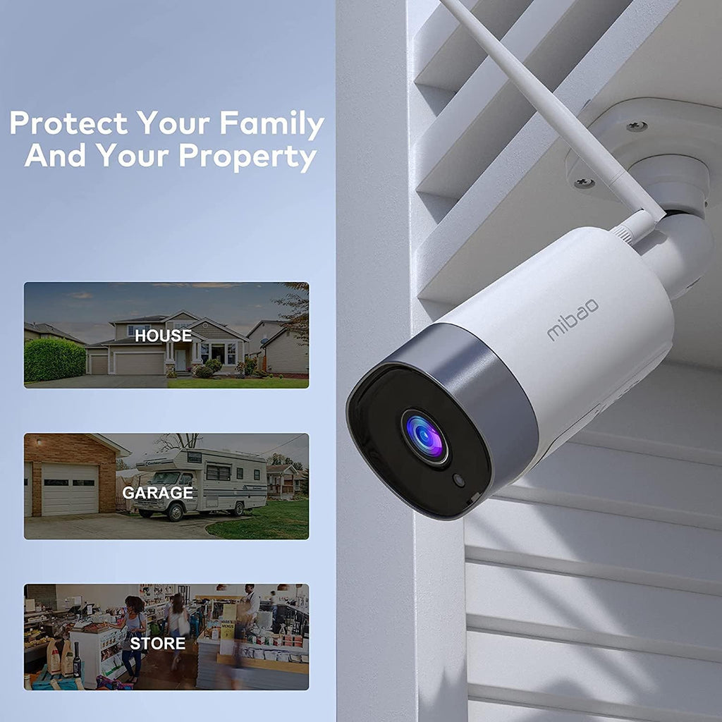 1080P WiFi Outdoor Security Cameras with Night Vision H382017