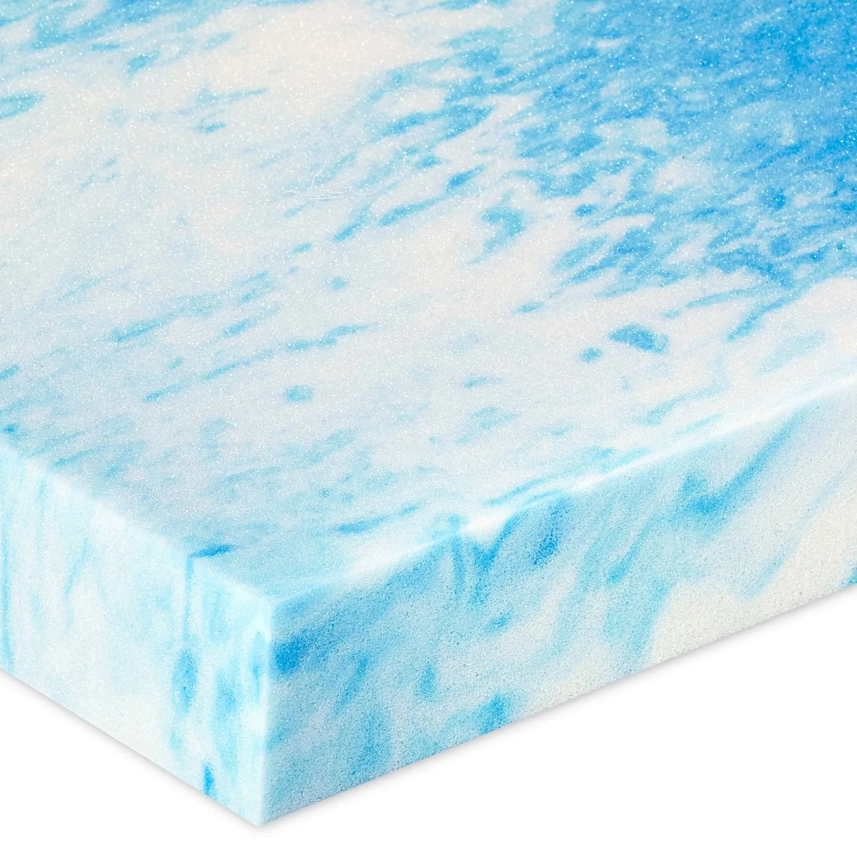 Queen White Memory Foam Mattress Topper T698