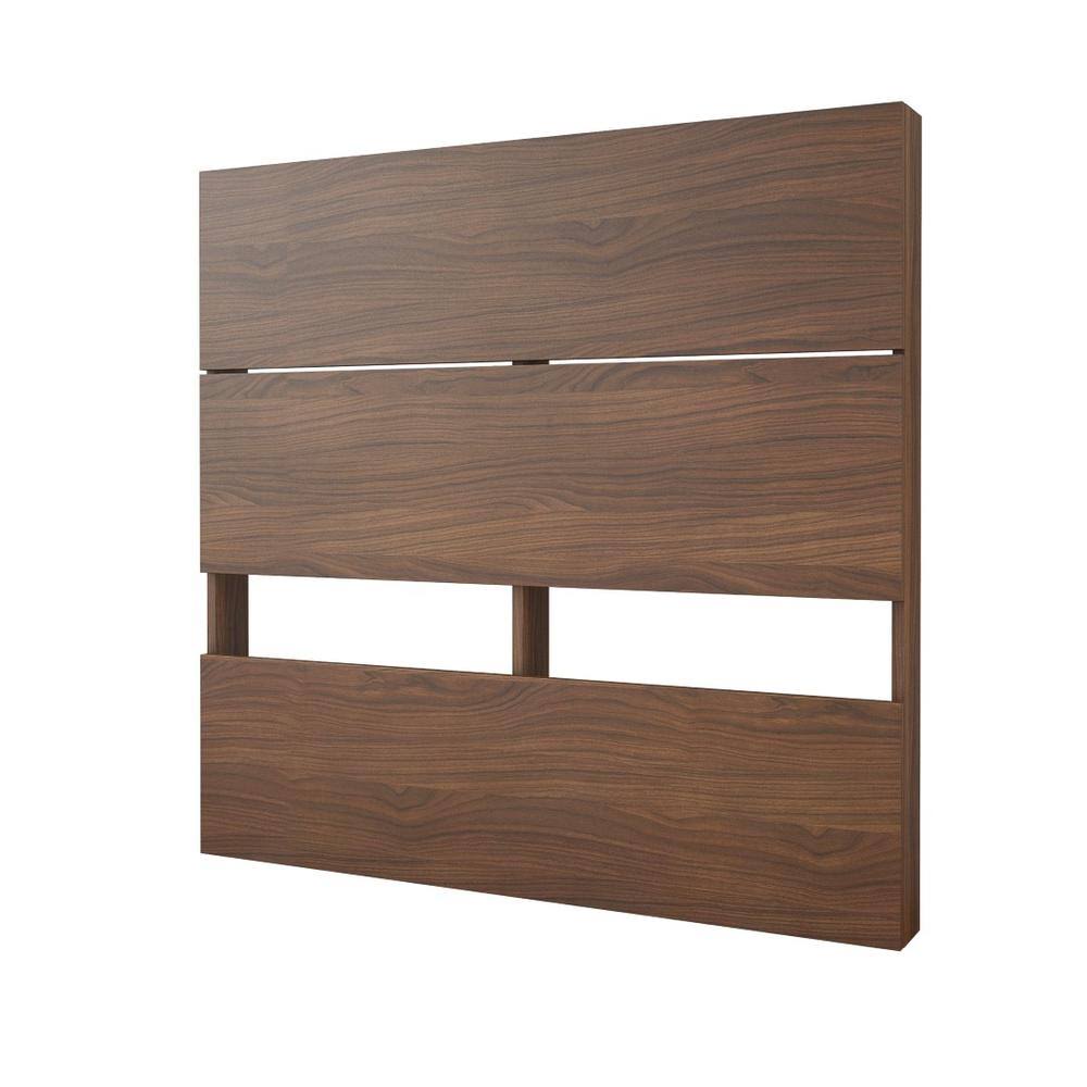 4 Piece Twin Size Bedroom Set Walnut White D12892