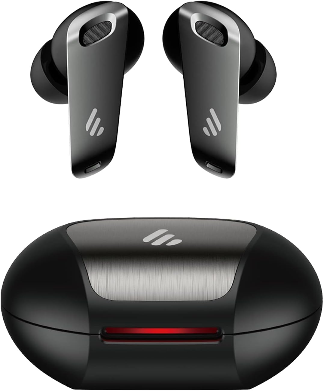 Hi-Res Earbuds Hybrid Active Noise Cancelling Black E1301