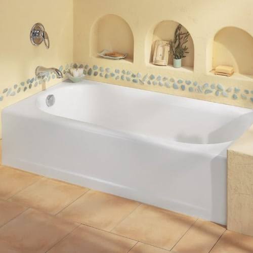 White 60x22 Soaking Bathtub Q8552