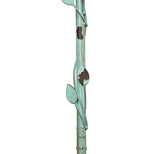 Distressed Metal Birdhouse Stake E8903