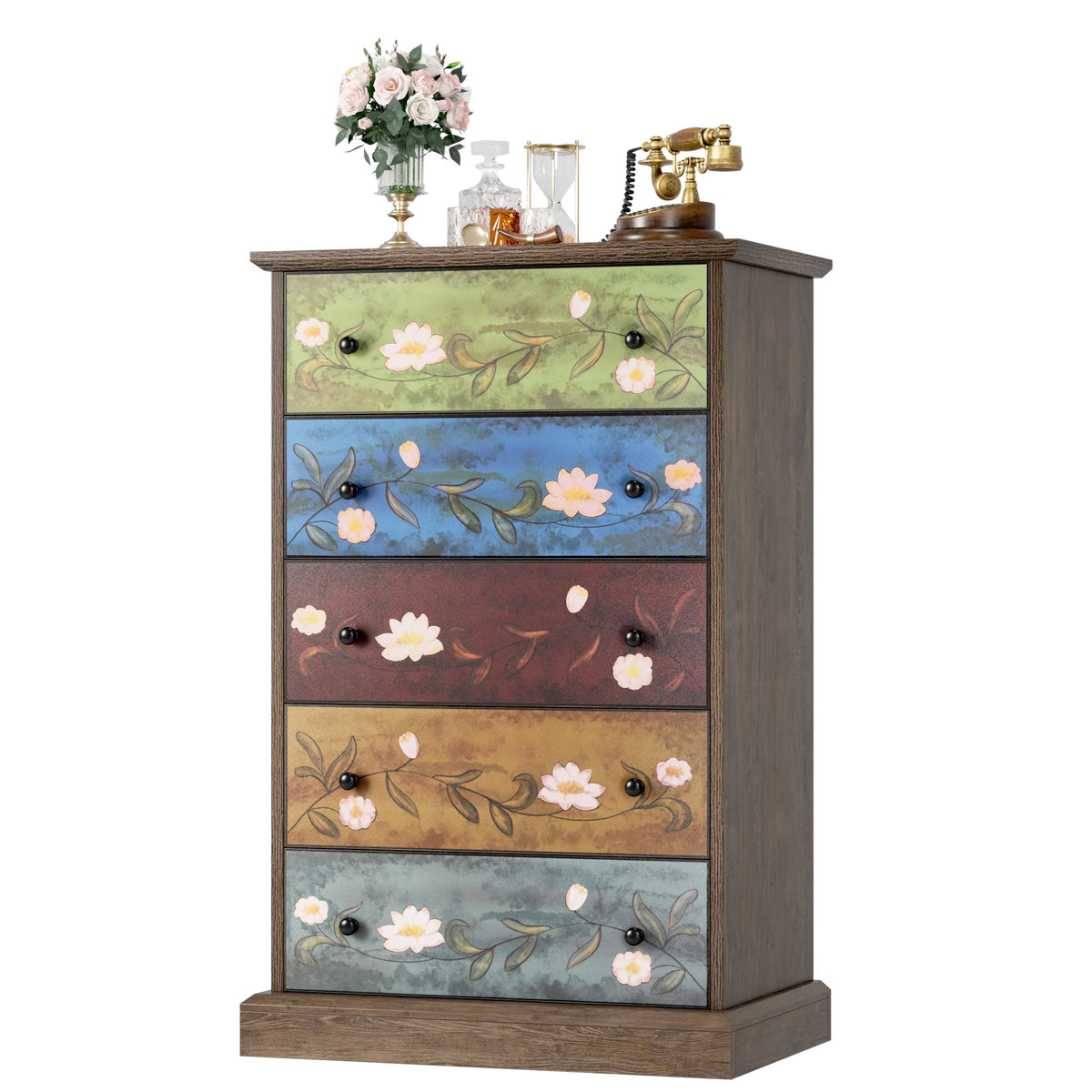 5 Drawer Wood Dresser O617255