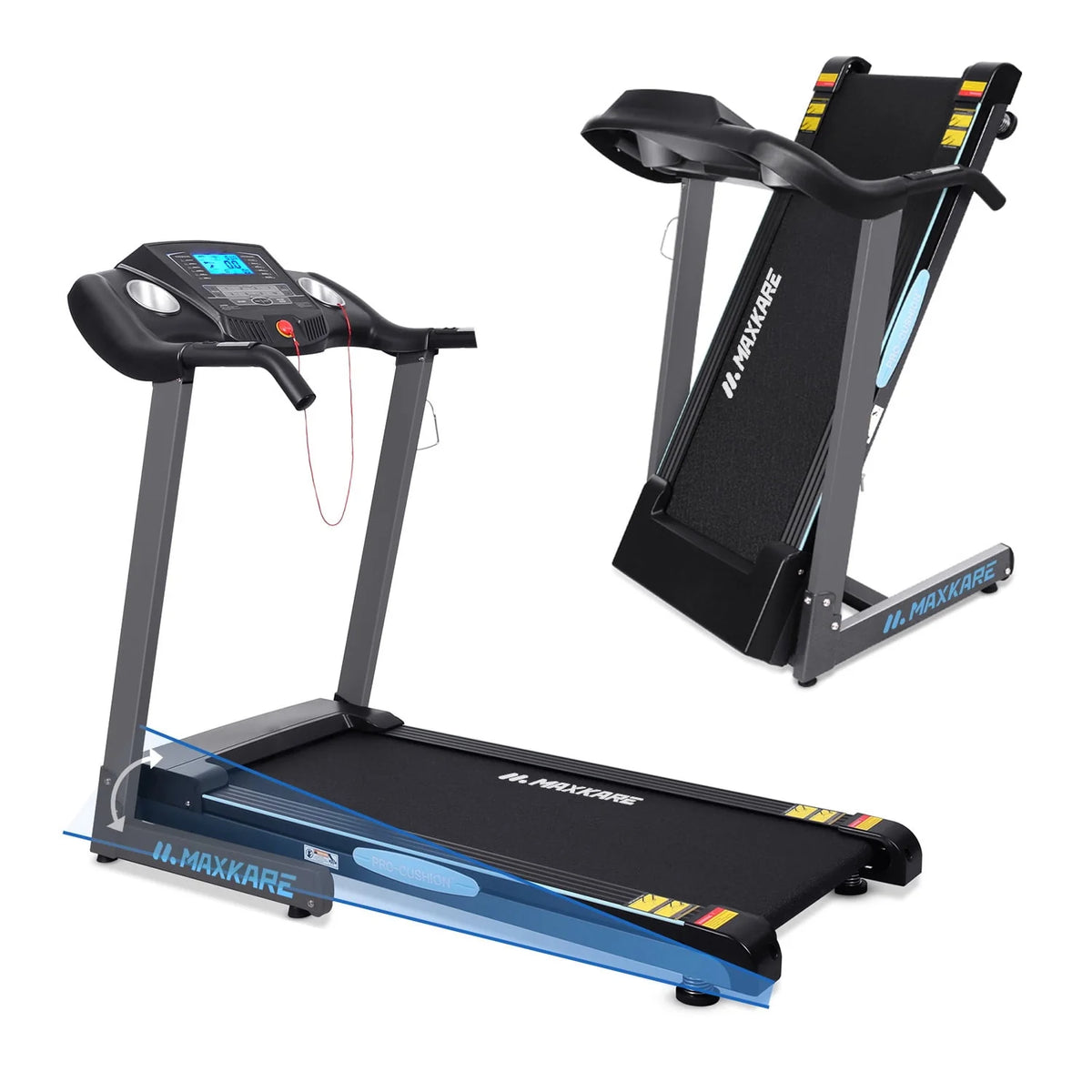 2.5 HP Folding Treadmill with 12% Auto Incline A3167