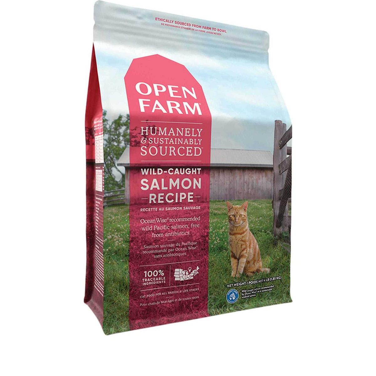 Grain-Free Wild-Caught Salmon Dry Cat Food E1702