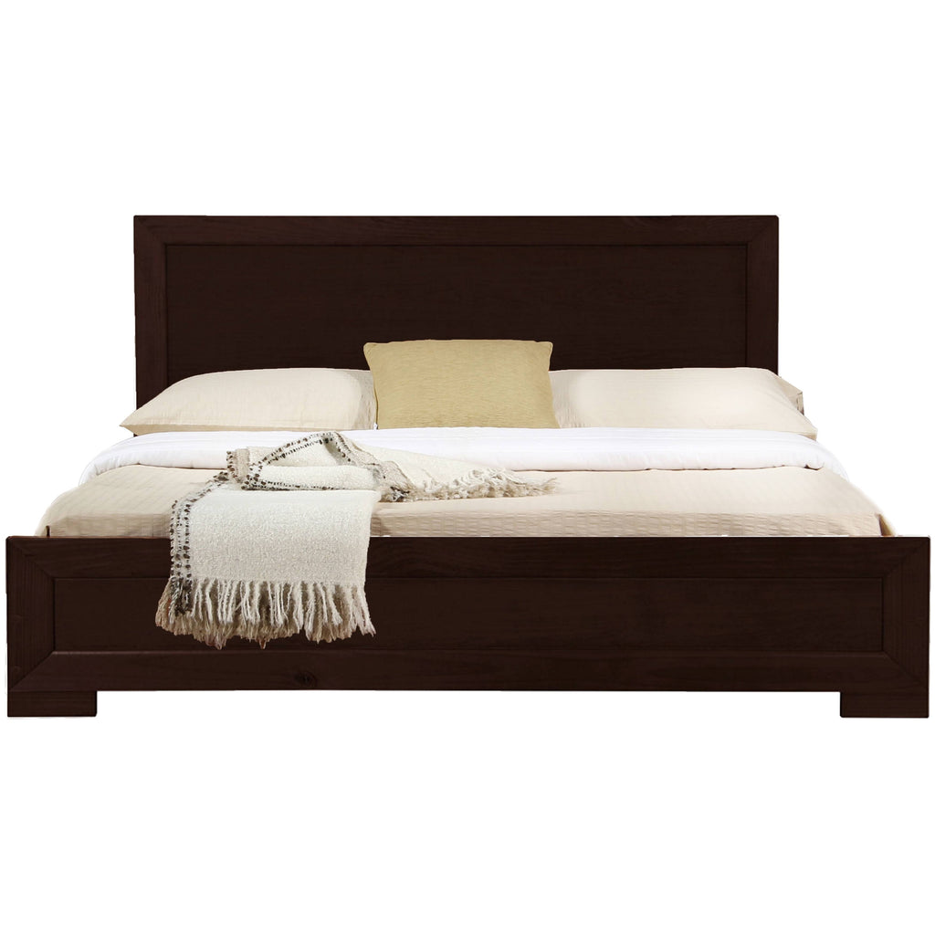 King Wooden Platform Bed M293