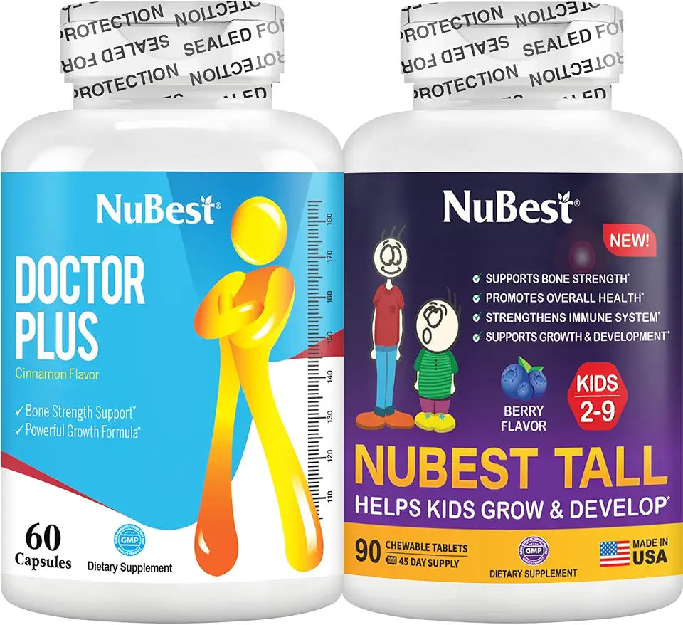 90 Chewable Tablets Berry Flavor Height Growth Capsules G252